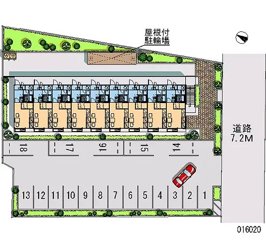 ★手数料０円★榛原郡吉田町住吉　月極駐車場（LP）